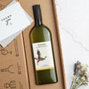 White Wine Letterbox Gift with 'Thank you' Greetings card
