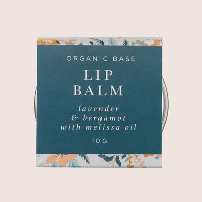 Lavender & bergamot lip balm with melissa oil