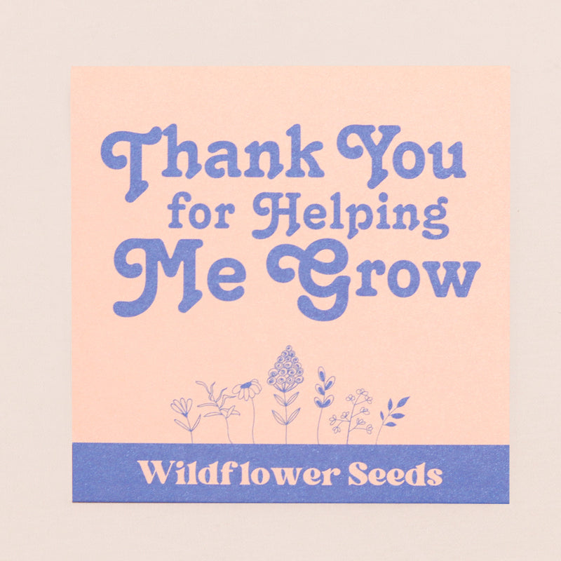 wildflower seed thank you cards Plant a Heart