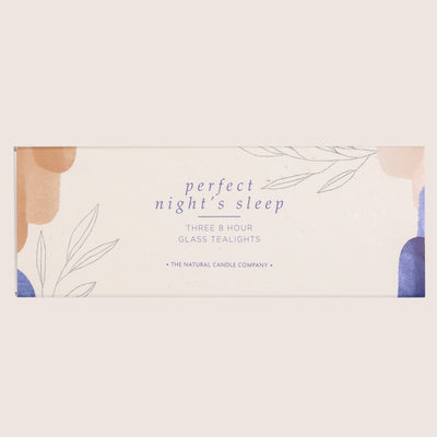 Three 'perfect night's sleep' tealights 