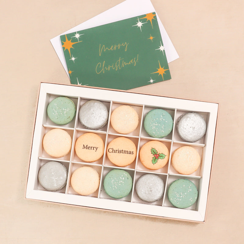 Christmas Letterbox Macarons