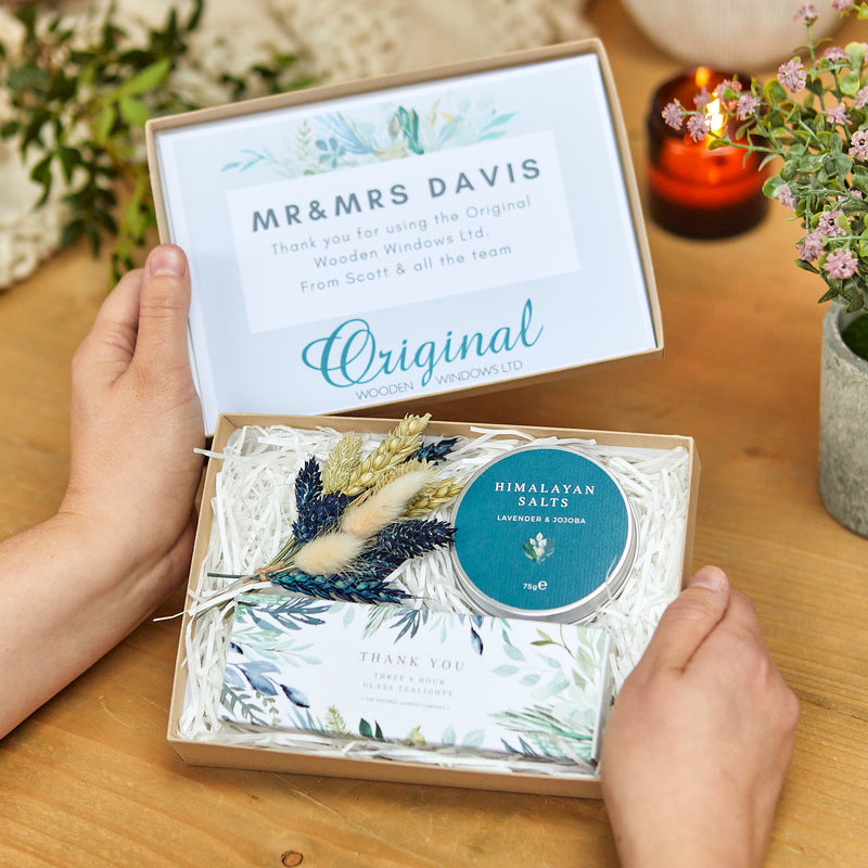 Corporate Mini Thank You Letterbox Gift Set x 50