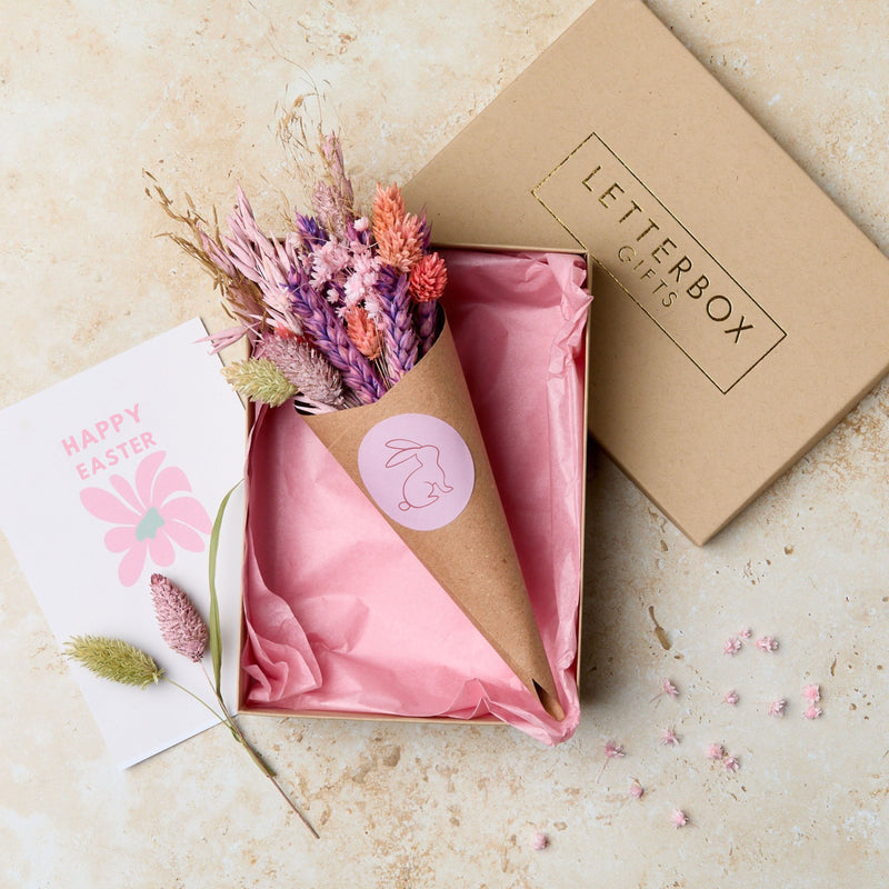 Easter Dried Flower Posy