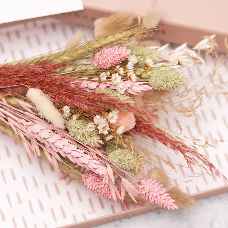 Love Dried Flowers Bouquet Letterbox Gift Letterbox Gifts