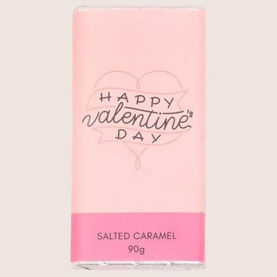 Valentine's Day Salted Caramel Chocolate