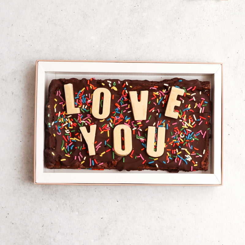 Valentine's Edition Letterbox Brownies