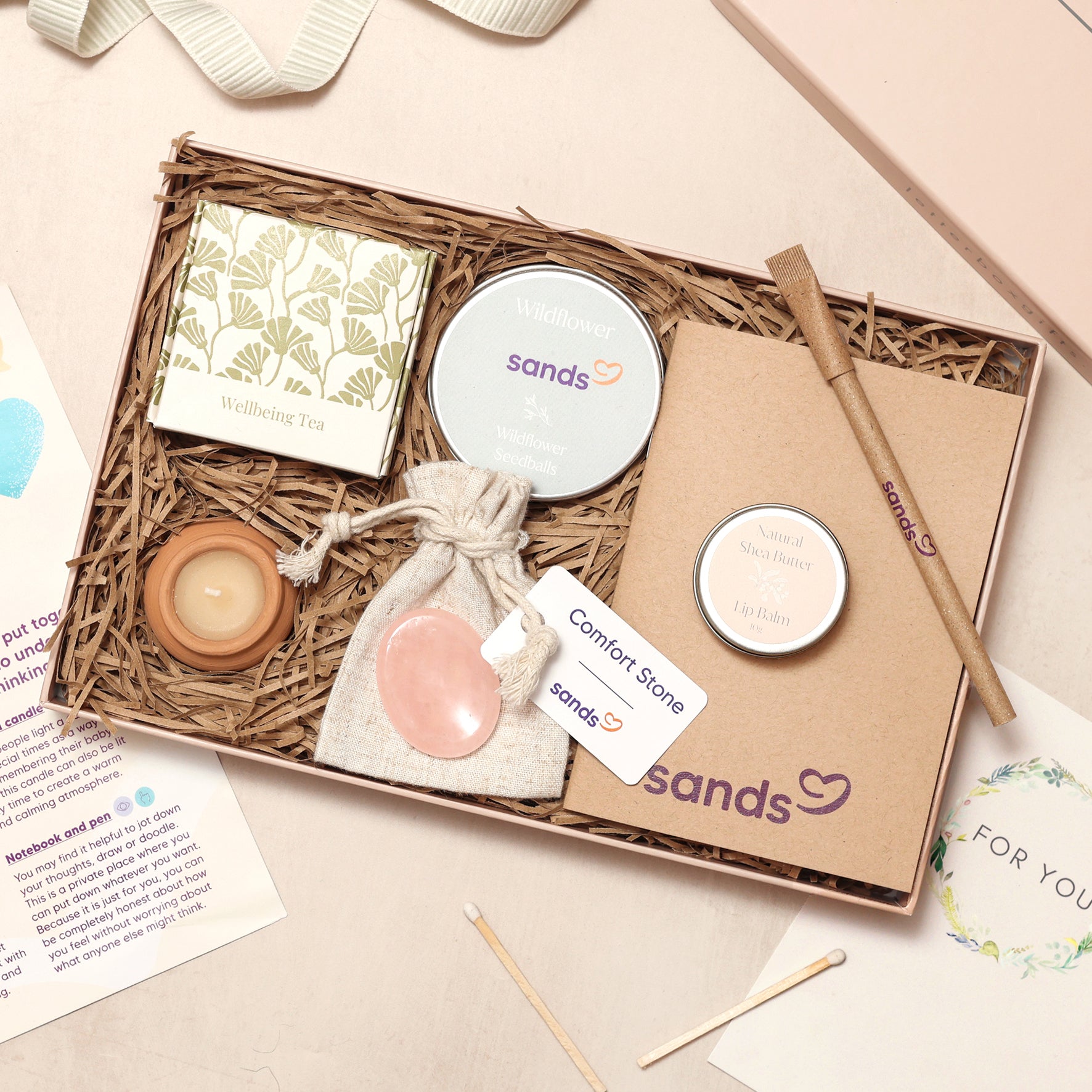 Sands Wellbeing box | Sympathy Gift | Gift Letterbox Gifts