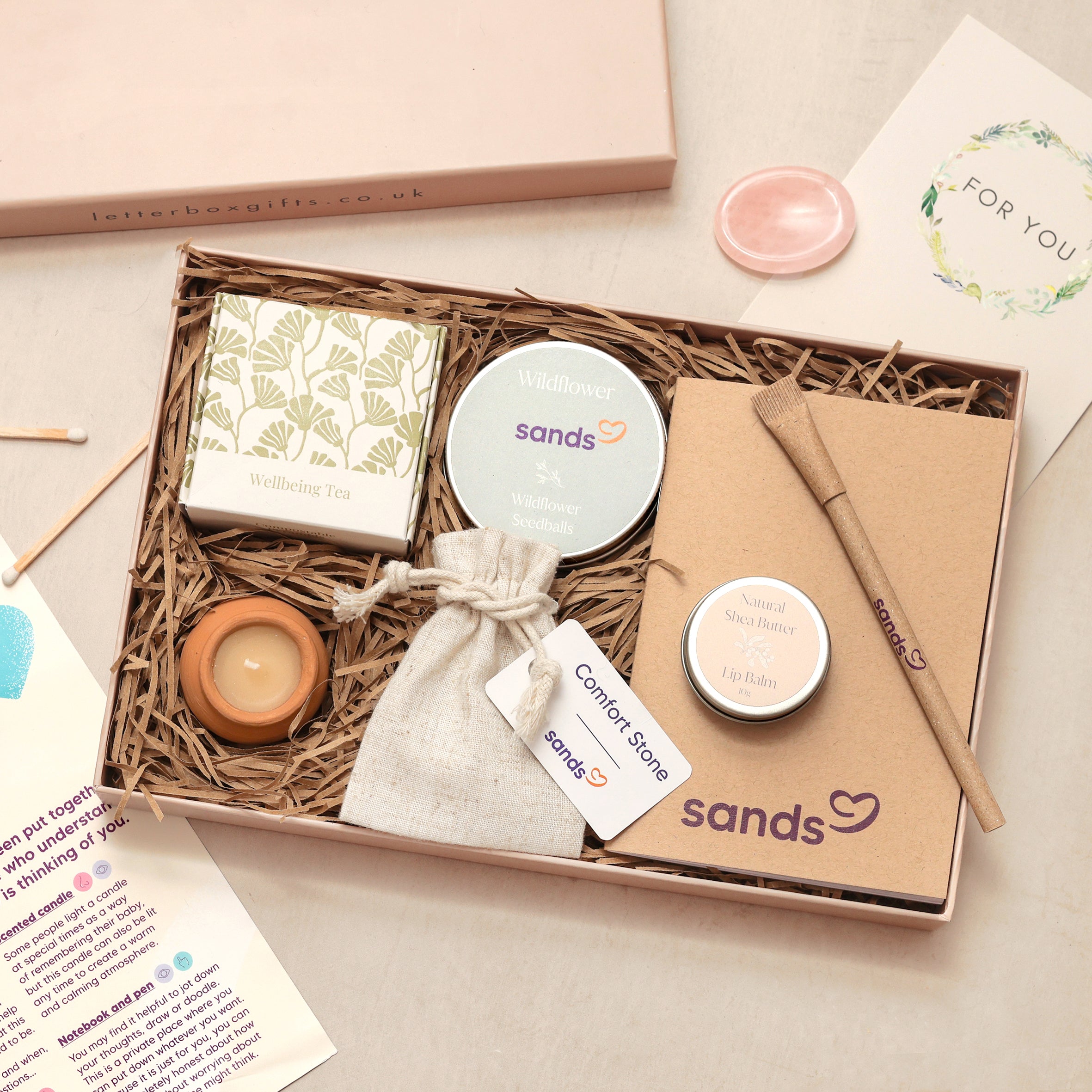 Sands Wellbeing box | Sympathy Gift | Gift Letterbox Gifts