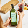 Letterbox-friendly red wine bottle with 'Merry Christmas to the Smiths 2021' wine label