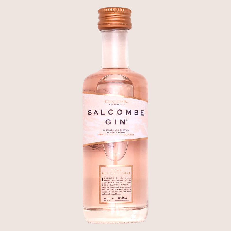 salcombe rose gin miniature 50ml