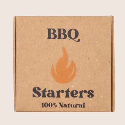 BBQ fire starter wool in kraft cardboard box