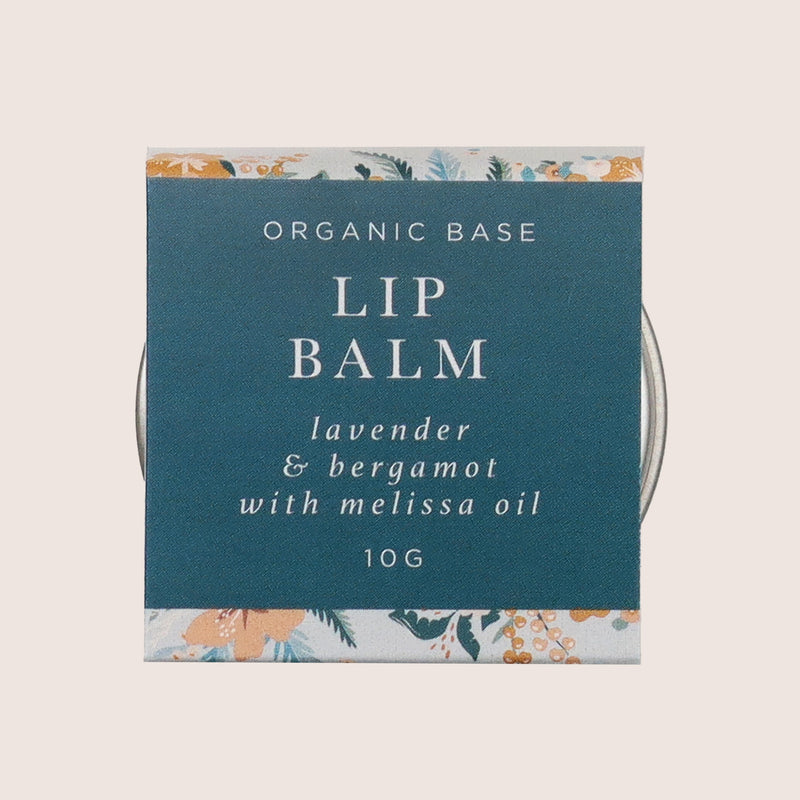 Lavender & bergamot lip balm with melissa oil