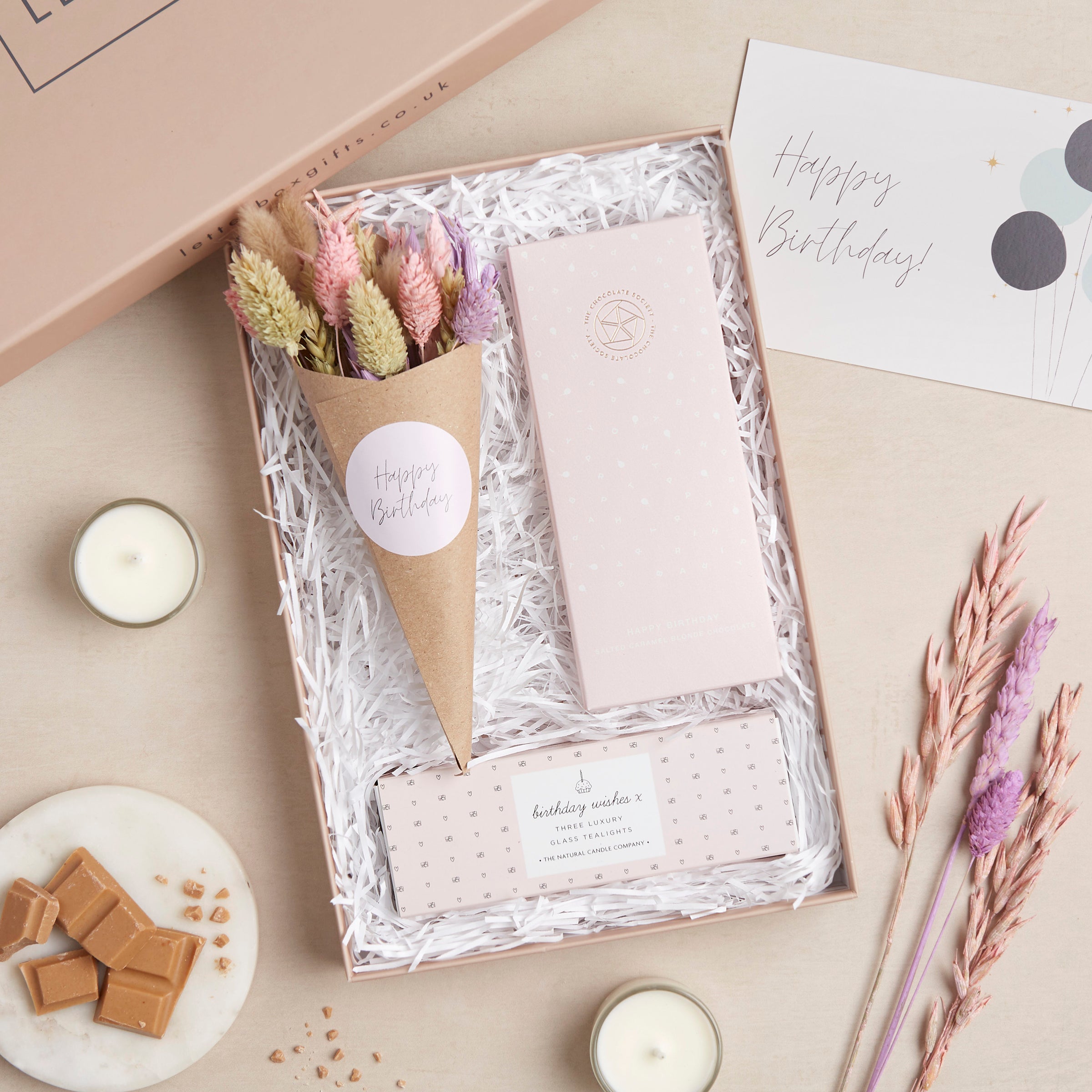 Birthday Floral Letterbox Gift Set Letterbox Gifts